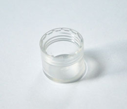 Clear plastic molding cup