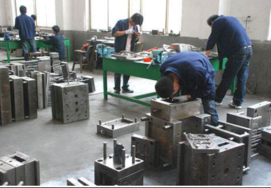fully equipped mould making room of china injection mold factory
